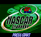 NASCAR 2000 (USA, Europe) Title Screen